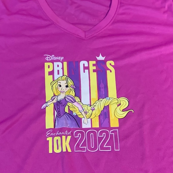 runDisney 2021 Princess Enchanted 10k race tech shirt - women’s XL - Picture 2 of 4